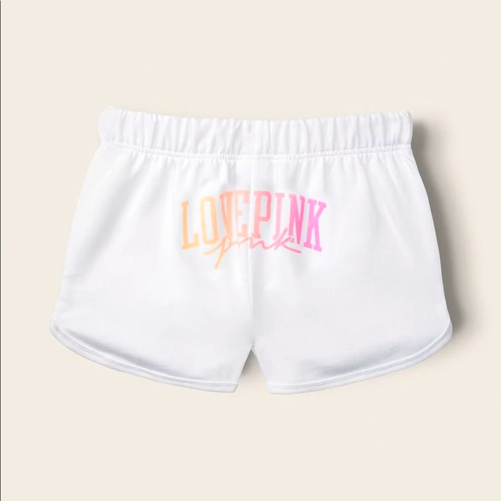 VS. Pink Varsity Shorts